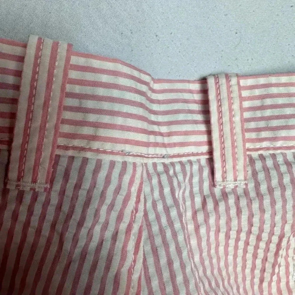 ⭐️ Hosr Pick ⭐️NWT True Flies Manasota pink and white Seersucker Shorts Size 40 - Picture 9 of 14